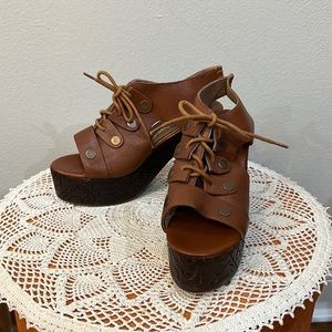 Fun and playful wedges.